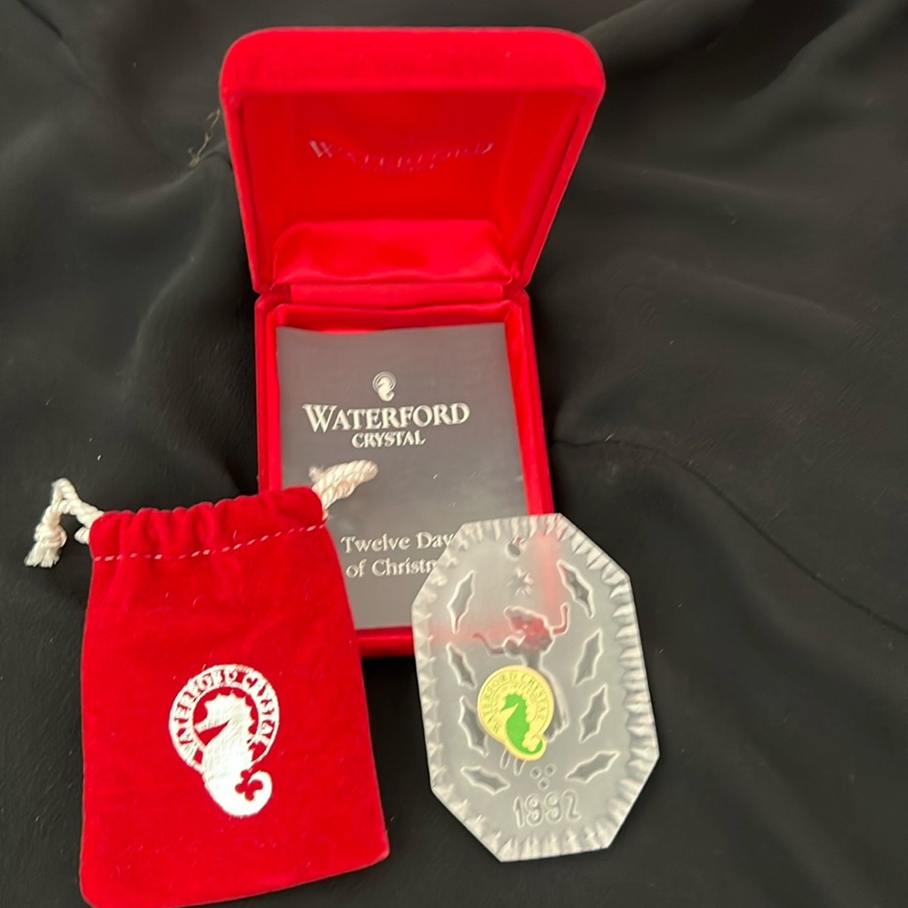 Waterford Crystal Christmas ornament